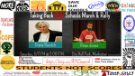 "Diane Ravitch and Brian Jones Taking Back OUR schools march and Rally"