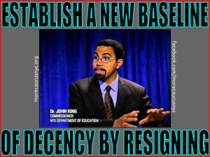 "establish a new baseline of decency by resigning"